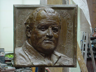 Bronze Sculpture, Richard Dimbleby